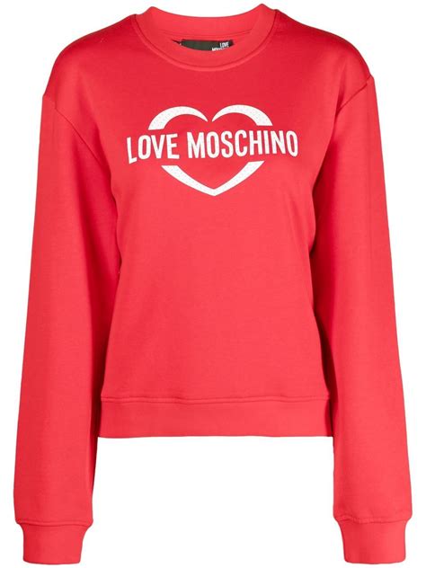 love moschino sudadera viscose